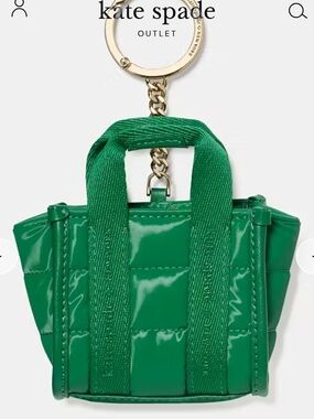 Kate spade Kip Puffy Micro Bag Charm- NWT